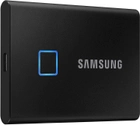 Samsung Portable SSD T7 TOUCH 1TB USB 3.2 Type-C (MU-PC1T0K/WW) External Black - изображение 3