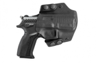Пластикова, поясна, швидкознімна кобура A-LINE для Flarm T910 та TQ1 чорна (ПК51) - зображення 1