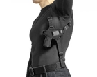 Подплечная/поясная/внутрибрючная синтетическая кобура A-LINE для пистолетов малых габаритов чёрная (6СУ1) - изображение 1