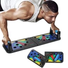 Дошка Упори для віджимань від підлоги Push Up Rack Board JT 006 Чорний з різними квітами (BDP048)