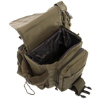 Прочная тактическая сумка через плечо военная армейская походная на 6 литров для охоты туризма Silver Knight Оливковая (АН-249) - изображение 5