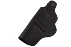 Кобура Beretta 92 (Беретта) поясная + скрытого внутрибрючного ношения с клипсой (кожаная, черная)97307 - изображение 3