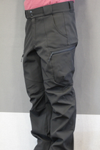 Тактичні штани Tactic softshell Urban Чорний розмір XL (su001-xl) - зображення 3