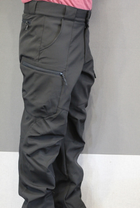 Тактичні штани Tactic softshell Urban Чорний розмір XL (su001-xl) - зображення 5