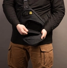 Тактическая сумка для скрытого ношения Scout Tactical EDC ambidexter bag black + органайзер и кобура в комплекте - изображение 9