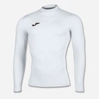 Дитячий термолонгслів для хлопчика Joma Brama Academy 101018.200 4XS-3XS 118-140 см Білий (9997639849036)