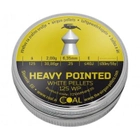 Пульки Coal Heavy Pointed 6,35 мм 125 шт/уп (125WPHP635) - зображення 1