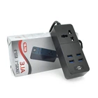Мережевий фільтр Voltronic ТВ-Т06-Black 2 м, 1 троянд, 10А