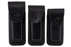 Подсумок для магазина Beneks для ПМ пистолет Макарова формованный B на липучке Кожа Чёрный 910 - изображение 3