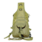 Рюкзак сумка тактическая 20 литров Зеленый - изображение 3