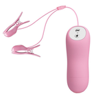 Электро-вибро зажимы для груди Baile Romantic Wave цвет светло-розовый (02256458000000000) - изображение 2