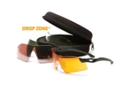 Тактические очки со сменными линзами Venture Gear Drop Zone 4 сменных линзы - изображение 7