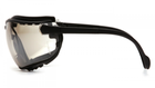 Тактичні окуляри з можливістю установки диоптрической вставки Pyramex V2G I/O димчасті - зображення 3