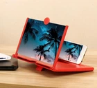 Збільшувальна підставка Червоний 3D для екрана телефону