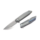 Нож складной карманный Bestech Knife SHOGUN Grey BT1701A (90/216 мм) - изображение 1
