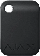 Бесконтактный брелок Ajax Tag чёрный, 3 шт (000022791) - изображение 1