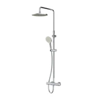 Душова система із термостатом AM.PM ShowerSpot Like із верхнім душем латунь хром F0780400