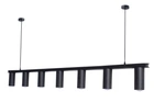Люстра підвісна MSK Electric Tube у стилі лофт NL 2450-7 BK