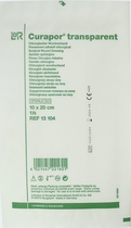 Повязка пленочная хирургическая с абсорбирующей подушечкой Lohmann Rauscher стерильная Curapor transparent стерильная 10 х 20 см х 25 шт (4021447221618) - изображение 2