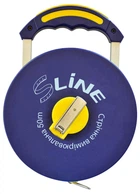 Стрічка вимірювальна з ручкою скловолокно 50м/13мм S-line 15-381