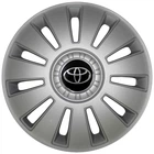 Автомобильные колпаки Kenguru Rex Toyota серые R15 (комплект 4 шт)