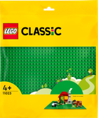 Конструктор LEGO Classic Базовая пластина зеленого цвета 1 деталь (11023)