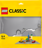 Конструктор LEGO Classic Базовая пластина серого цвета 1 деталь (11024)