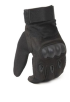 Закриті тактичні рукавички мото, вело повний палець (671629714) Чорний M - зображення 3