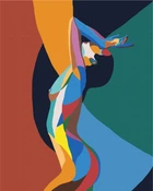 Картина за номерами Райдужний нюд Brushme 40x50 см (tvo0006267)