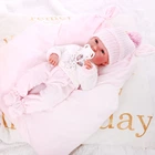 Кукла LLorens 63556 девочка Бимба в шапке с бомбоном, 35 см
