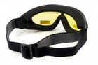 Спортивные защитные очки Global Vision Eyewear TRUMP Yellow (1ТРАМП) - зображення 5