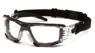 Тактичні захисні окуляри Pyramex FYXATE Clear (2ФИКС-10) - зображення 1