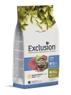 Полнорационный сухой корм Exclusion Adult Tuna Medium Breed с тунцем для взрослых собак средних пород