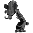 Автотримач для телефона BOROFONE BH39 Amazing bay one touch center console car holder Black (6931474742506)