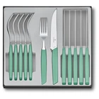 Набор столовых приборов Victorinox Swiss Modern Table Set 12 шт Steak Mint (6.9096.12W41.12)