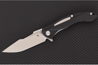 Кишеньковий ніж CH Knives CH 3519-G10 Black - зображення 6