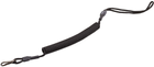 Страховочный шнур Grand Way S02-комбинированный с карабином Черный (S02(black)) - изображение 1