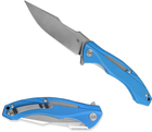 Кишеньковий ніж CH Knives CH 3519-G10 Blue - зображення 2
