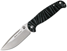 Карманный нож Real Steel H6 grooved black-7785 (H6-groovedblack-7785) - изображение 1