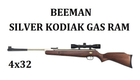 Пневматична гвинтівка Beeman Silver Kodiak Gas Ram з ОП 4х32 - зображення 1