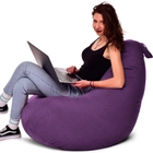 Кресло Мешок Груша Велюр размер Стандарт+ Студия Комфорта Фиолетовый - изображение 3