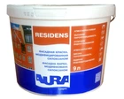 Краска силиконизированная AURA LUX PRO RESIDENS фасадная белая-база А 9л