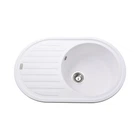 Гранитная мойка Globus Lux Ohara белый 770x500мм-А0007 000022440