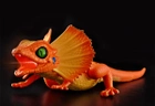 Інтерактивна іграшка Pets & Robo Alive Помаранчева плащеносна ящірка (6900007277242) - зображення 8