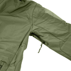 Тактическая куртка софтшелл с капюшоном на флисе спецформа военная Green размер L (F_4255-27072) - изображение 3