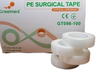 Упаковка пластырей медицинских хирургических Greetmed с полиэтилена 1.25 смх9 м 24 шт (GT098-100/1) - изображение 1