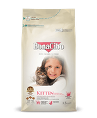 Сухий корм для кошенят BonaCibo Kitten з м'ясом курки, анчоусами та рисом