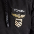 Куртка тактична чоловіча MIL-TEC Sturm Flight Jacket Top Gun The Flying Legend 10430702 2XL Black (2000980537105) - зображення 4