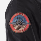 Куртка лётная мужская MIL-TEC Sturm Flight Jacket Top Gun Base 10430602 3XL Black (2000980537440) - изображение 9