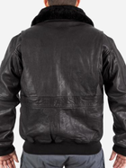 Куртка льотна шкіряна MIL-TEC Sturm Flight Jacket Top Gun Leather with Fur Collar 10470002 L Black (2000980537310) - зображення 2